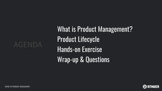 What is Product Management ?