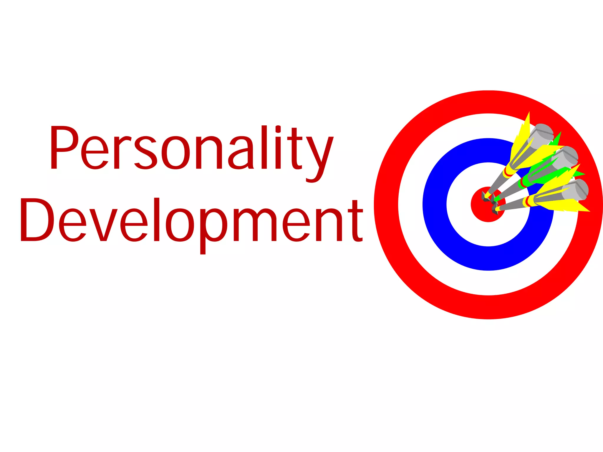 Personality
Development

 