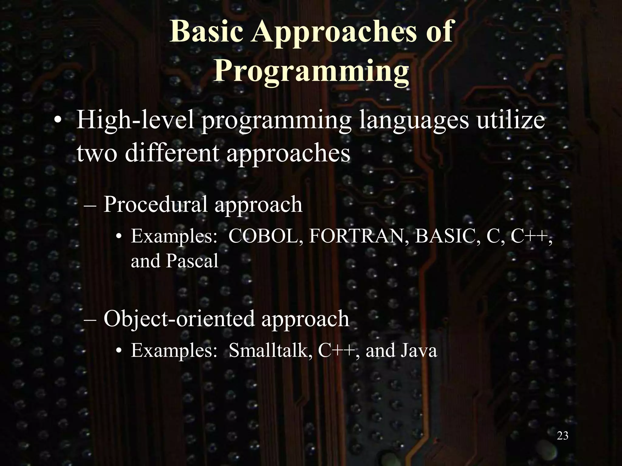 Introduction to Computer Programming | PPT