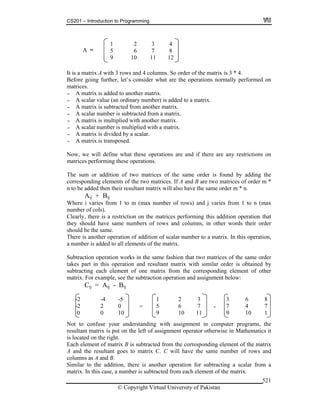 Intro to programming 