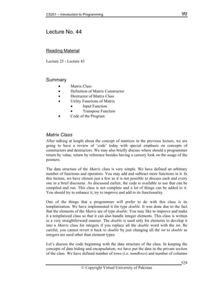 Intro to programming 