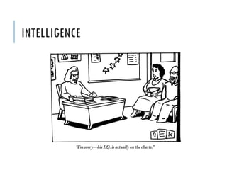 INTELLIGENCE
 