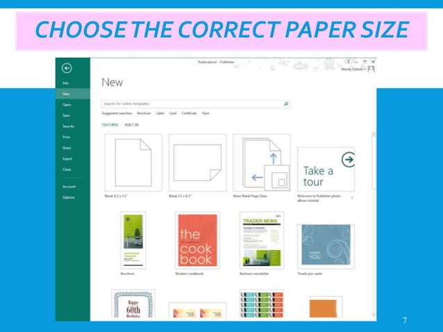 Introduction to Publisher (Basic ICT Guide) | PPT