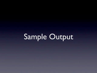 Sample Output
 