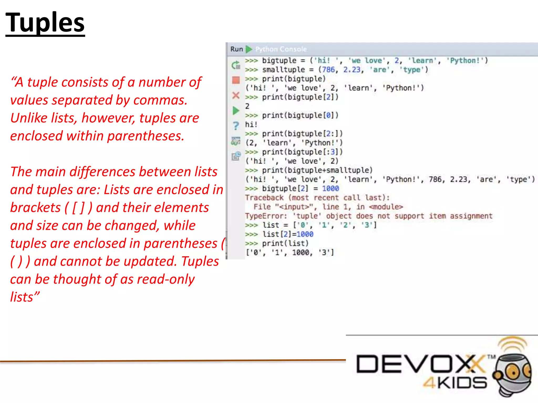 Introduction to Python - Training for Kids | ODP
