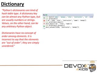 Comparison Operations
== Checks if the values are equal or not, if yes then condition becomes true.
(a == b) is not true.
!= Checks if the value of two operands are equal or not, if values are not
equal then condition becomes true. (a != b) is true.
> Checks if the value of left operand is greater than the value of right
operand, if yes then condition becomes true. (a > b) is not true.
< Checks if the value of left operand is less than the value of right operand, if
yes then condition becomes true. (a < b) is true.
>= Checks if the value of left operand is greater than or equal to the value of
right operand, if yes then condition becomes true. (a >= b) is not true.
<= Checks if the value of left operand is less than or equal to the value of right
operand, if yes then condition becomes true. (a <= b) is true.
 
