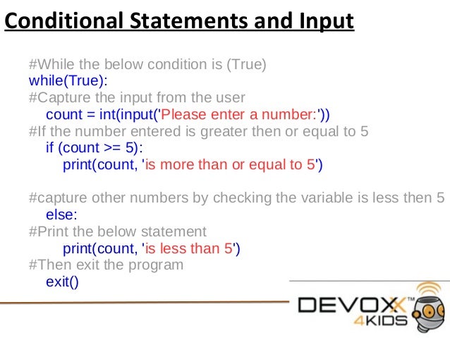 How to write greater than or equal to in python