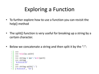Introduction to Python for Security Professionals | PPTX