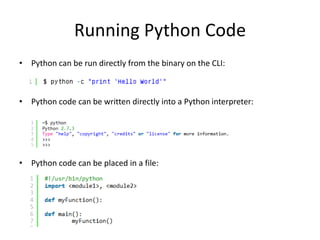 Introduction to Python for Security Professionals | PPTX