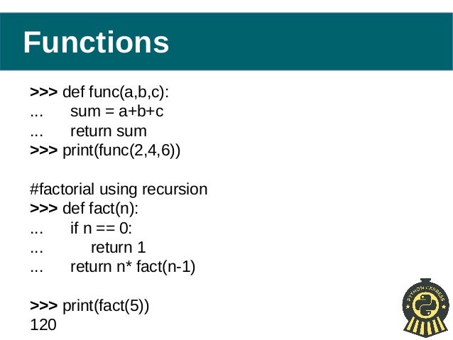 Introduction to Python3 Programming Language