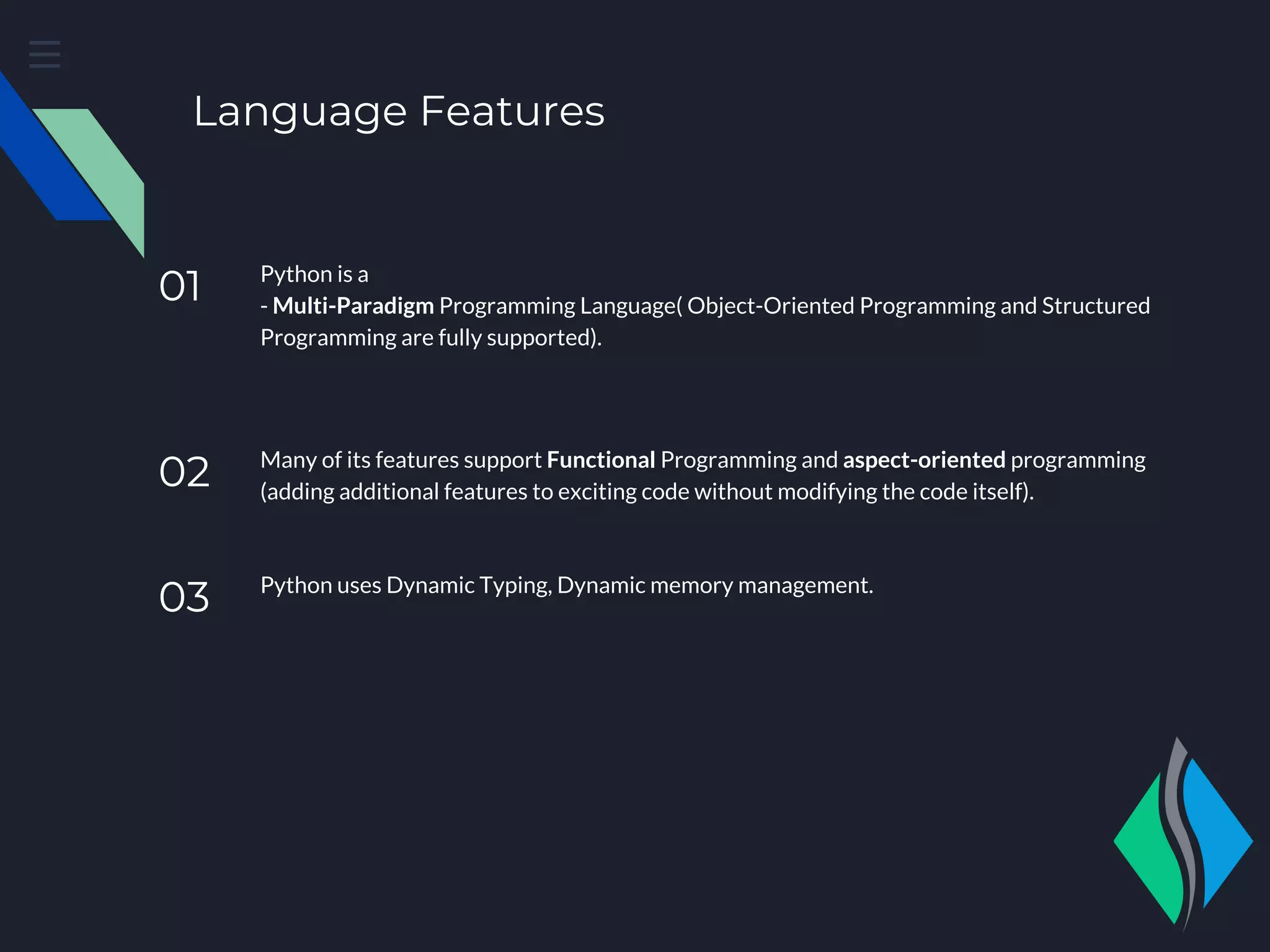 Introduction to python | PPT