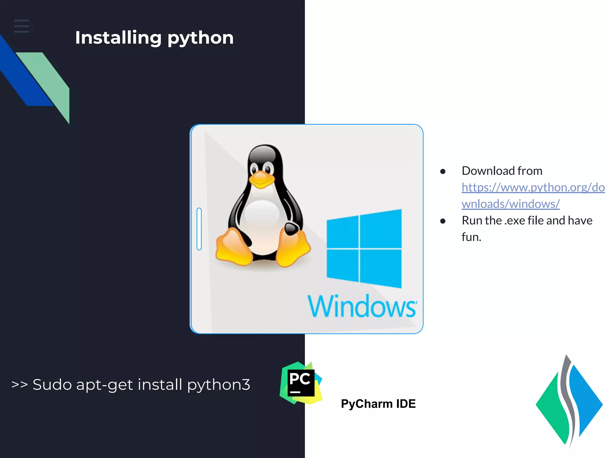 Introduction to python | PPT