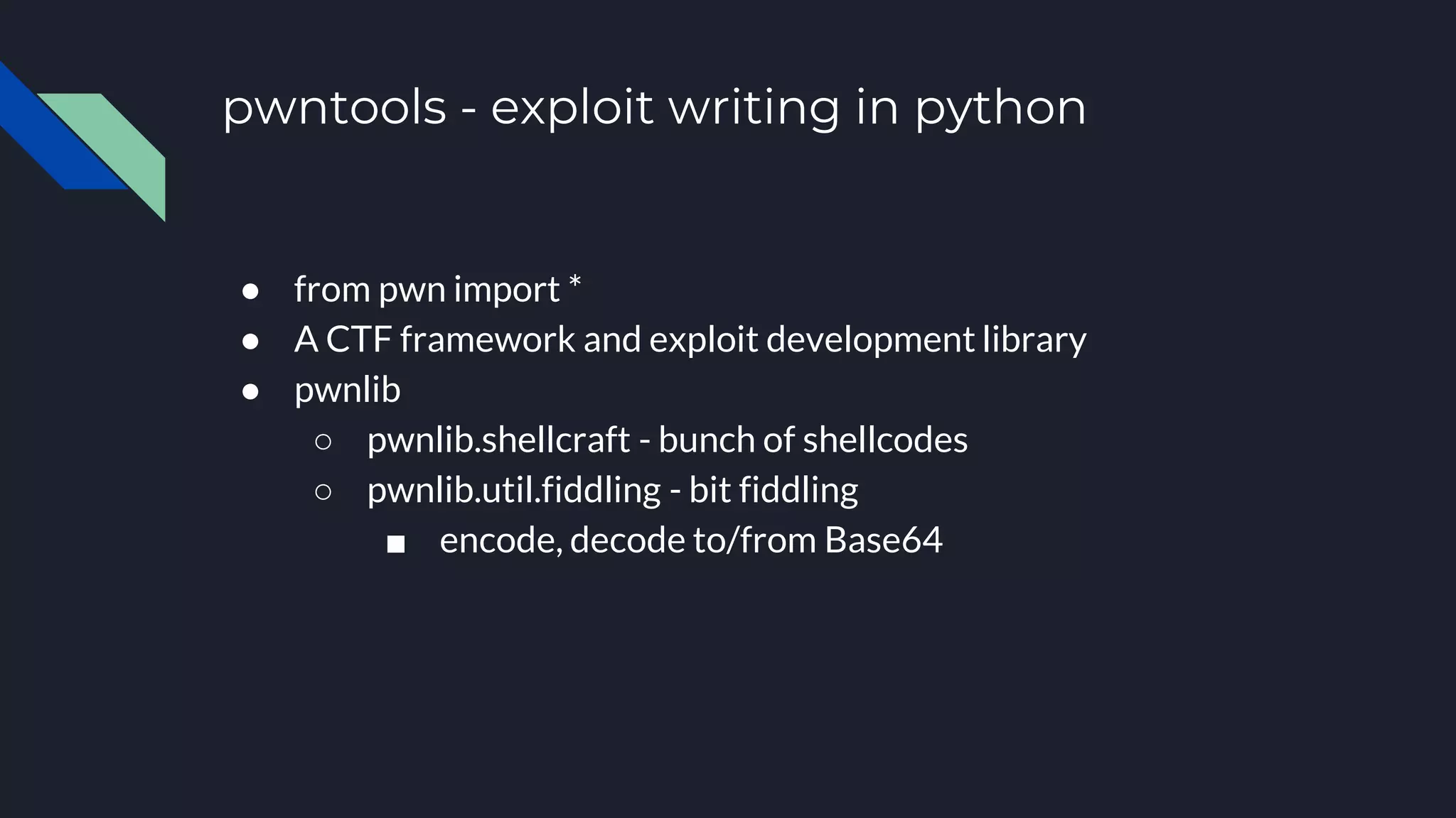Intro to python | PPT