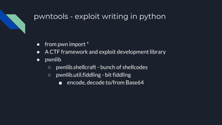 Intro to python | PPT