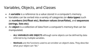 Intro to python programming (basics) in easy language | PPT