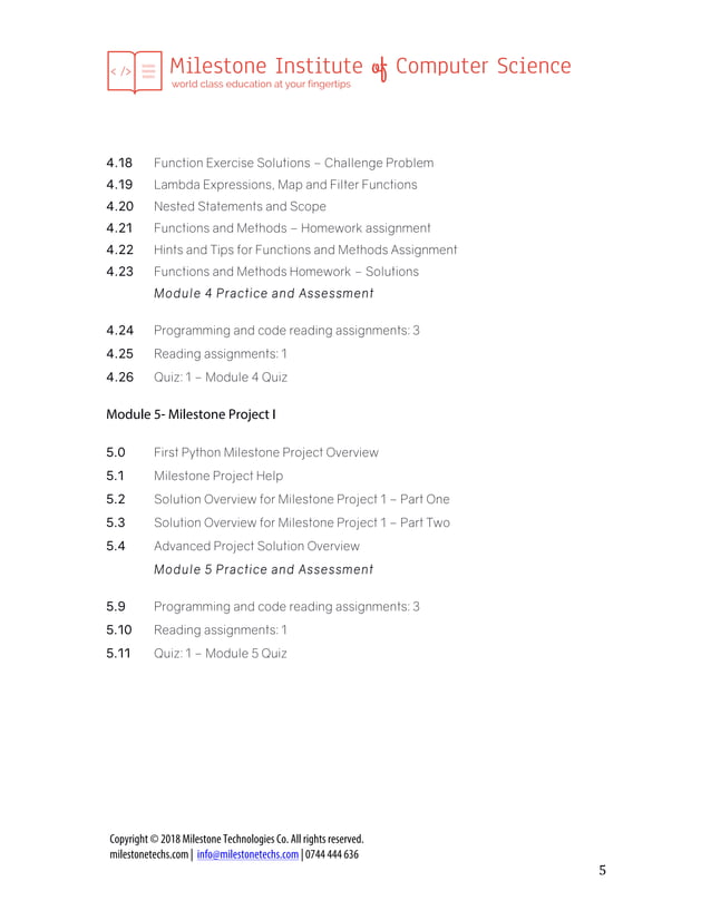 Intro to python_syllabus_final | PDF