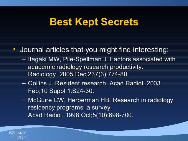 the new quot 3r s quot radiology resident research the new quot 3r s quot radiology resident research