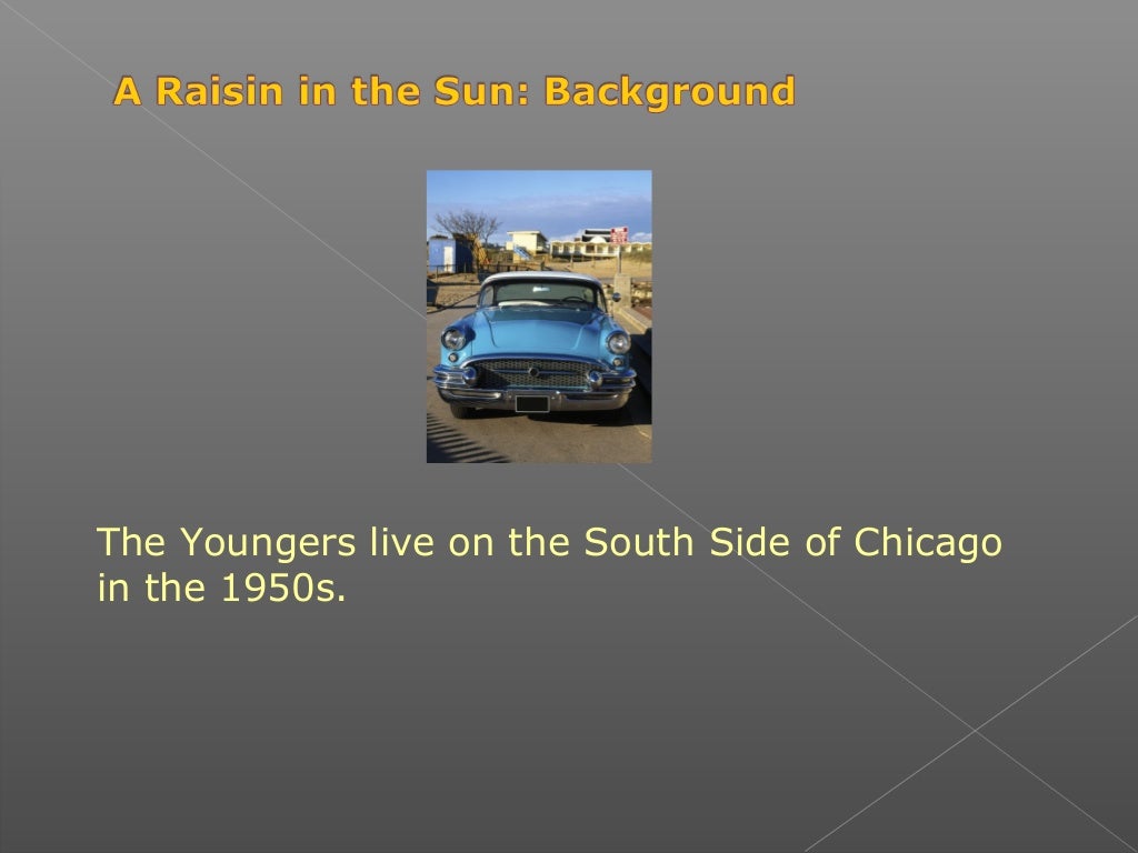Intro to raisin in the sun ppt