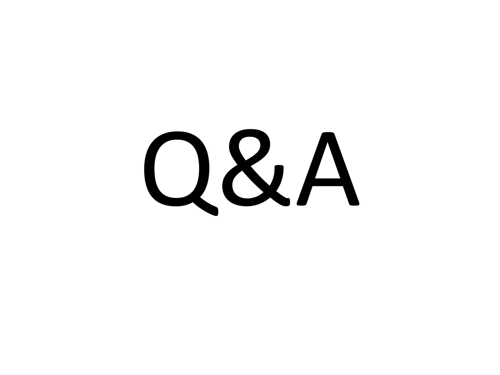 Q&A 