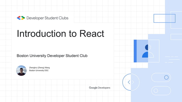 Intro to React | PPT