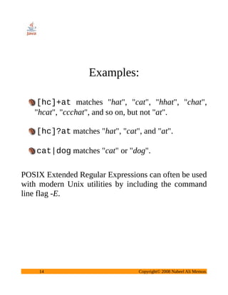 Intro To Regex In Java