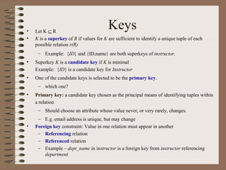 Intro to relational model | PPT