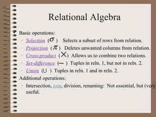 Intro to relational model | PPT