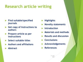 Intro to research methodology ppt for students | PPT