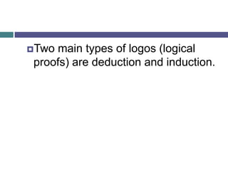 Includes facts,
reasons and
opinions that
are
based on reality.
Example:
iHome
Cheerios
© iHome Audio
 