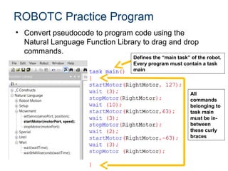 robotc functions robotc functions