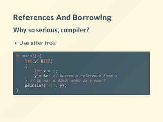 Introduction to Rust Programming Language | PDF
