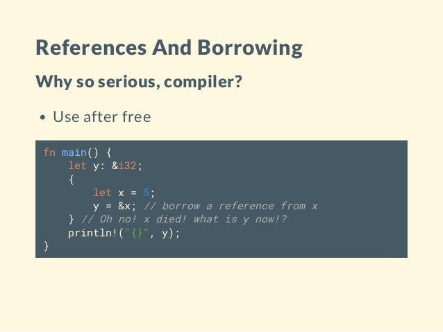 Introduction to Rust Programming Language