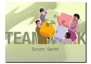 Scrum: Sprint
 