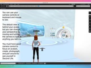 Intro to Second Life part 1 of 2