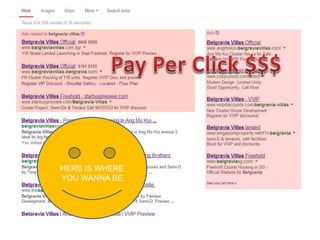 HERE IS WHERE
YOU WANNA BE
 