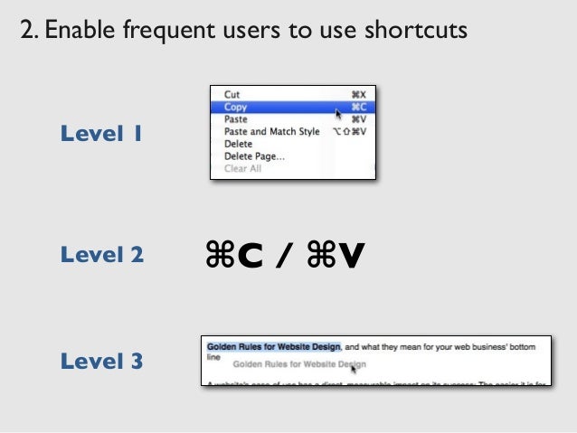 Shneiderman S Eight Golden Rules Of Interface Design Examples Shneiderman S Eight Golden Rules Of Interface Design Examples