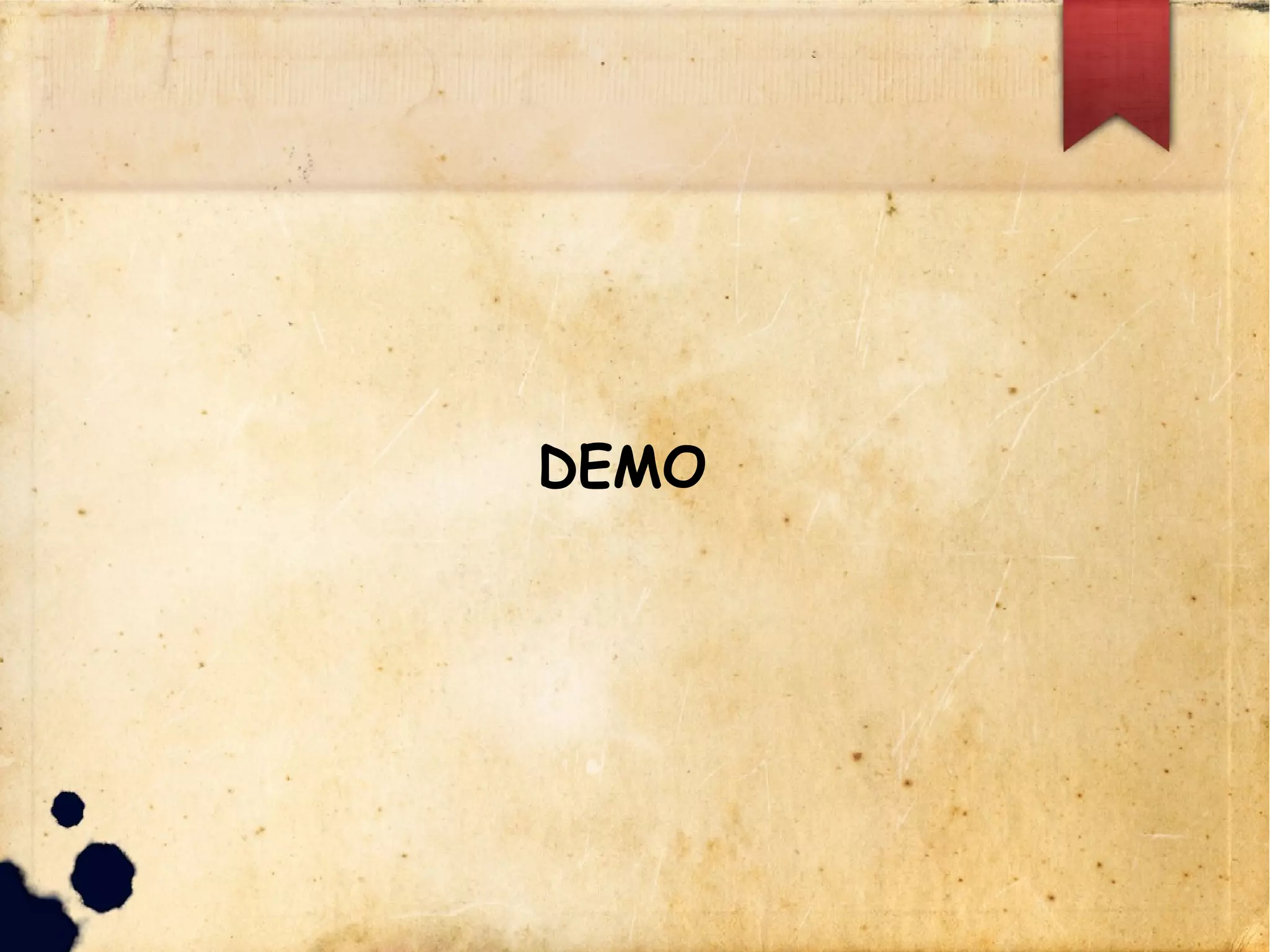 DEMO
 