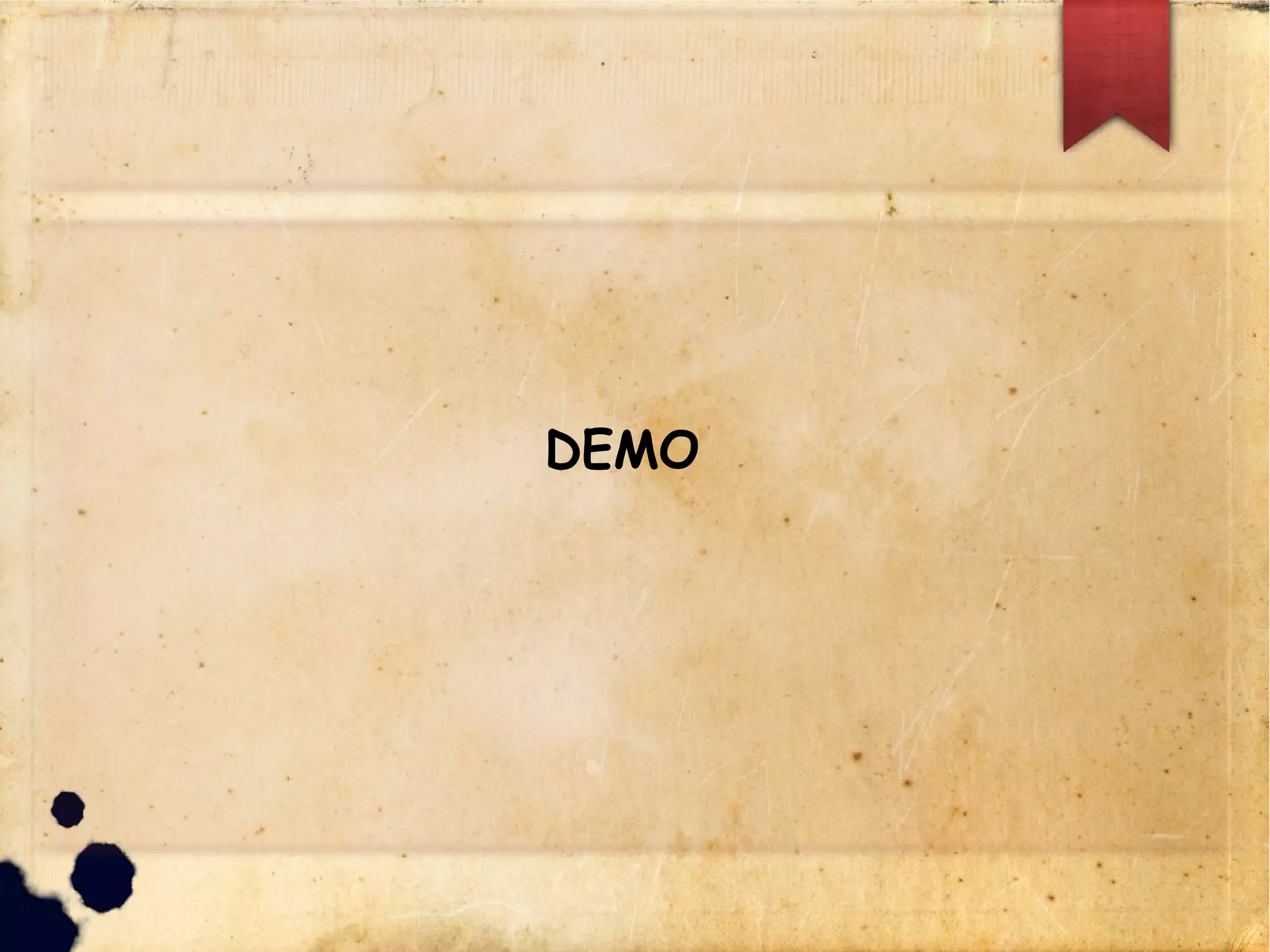 DEMO
 
