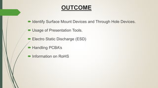 Introduction to Surface Mount Technology | PPTX