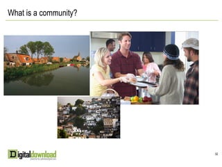 What is a community?




                       32
 