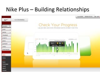 Nike Plus – Building Relationships 