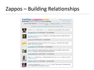 Zappos – Building Relationships 