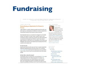 Fundraising 