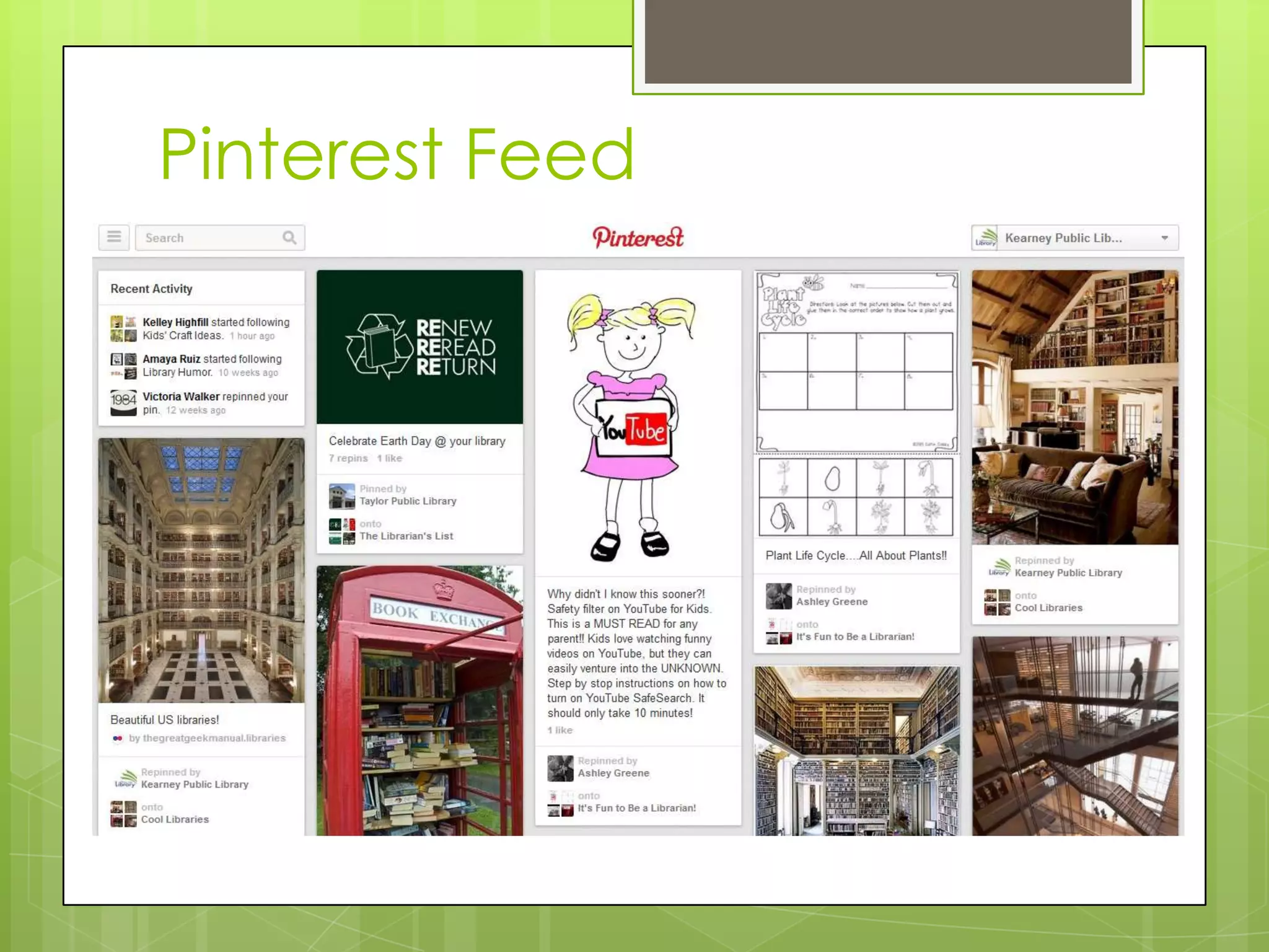 Pinterest Feed
 