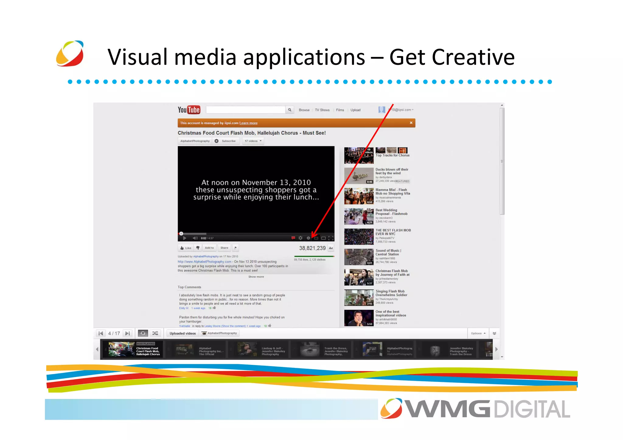 Visual media applications – Get Creative
 