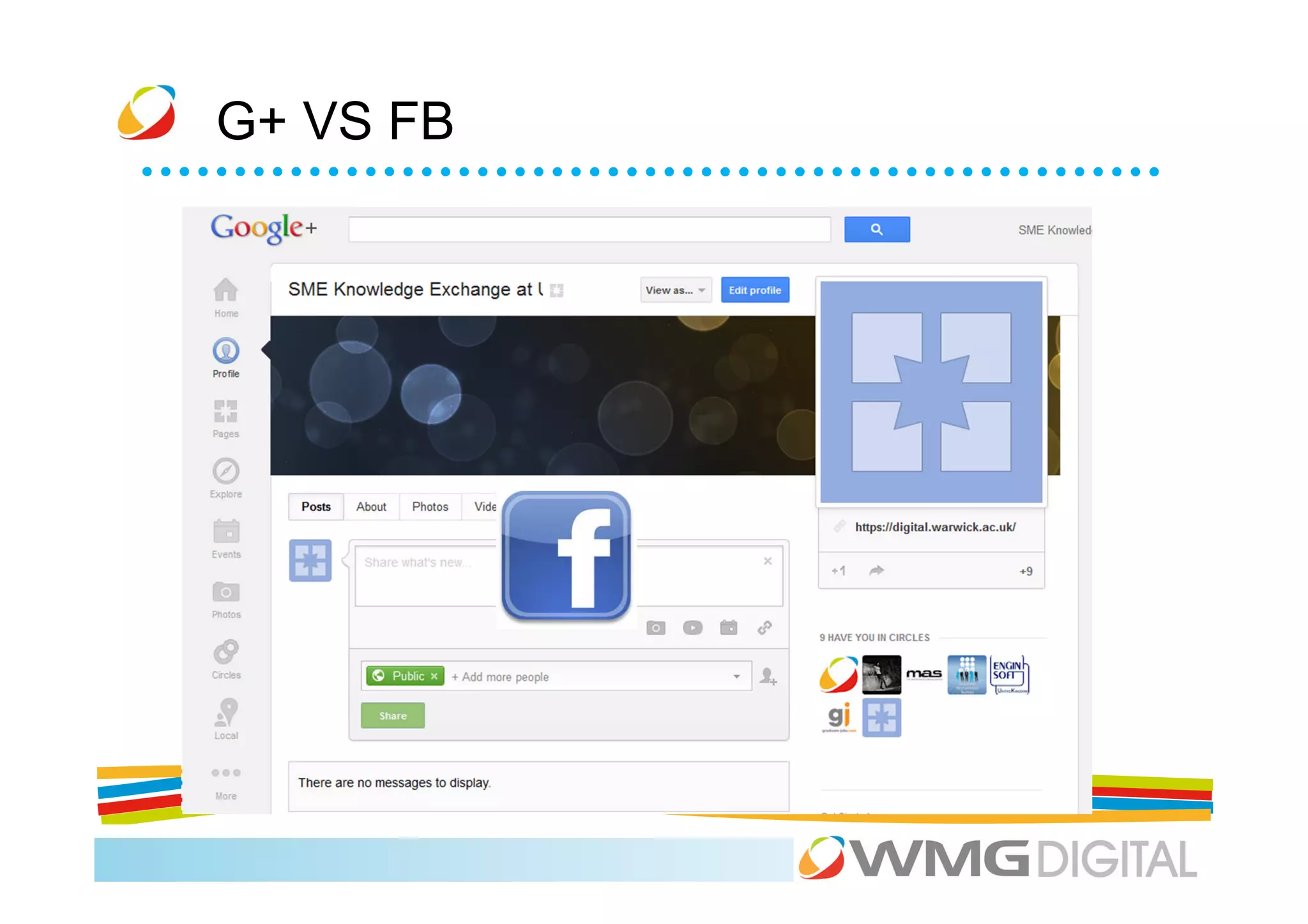G+ VS FB
 