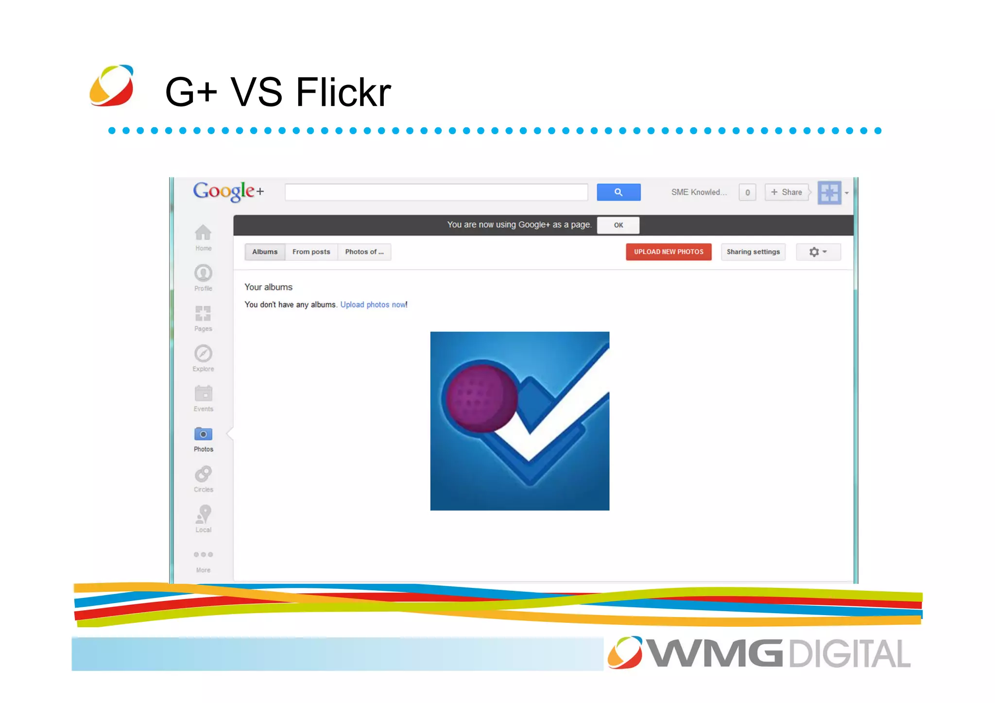 G+ VS Flickr
 