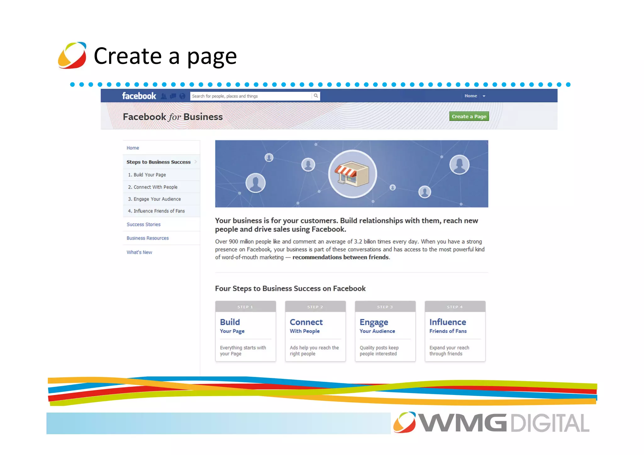 Create a page
 