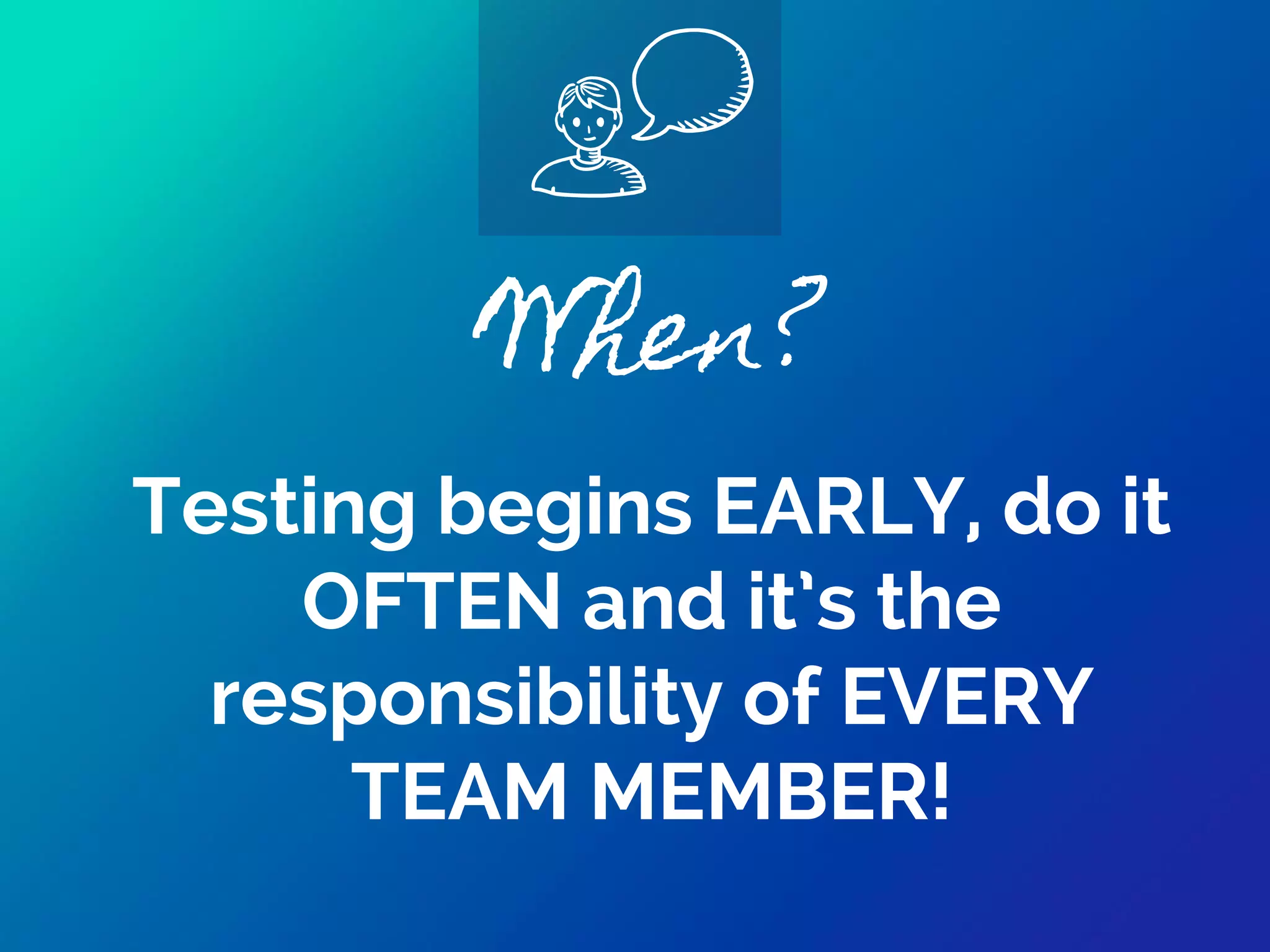 QUALITY
CONTROL
SOFTWARE
TESTING
Components
SOFTWARE
QUALITY
MANAGEMENT
Standards Procedures
 