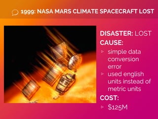 Error Computer Program Nasa Intro to Software Quality Assurance | PDF